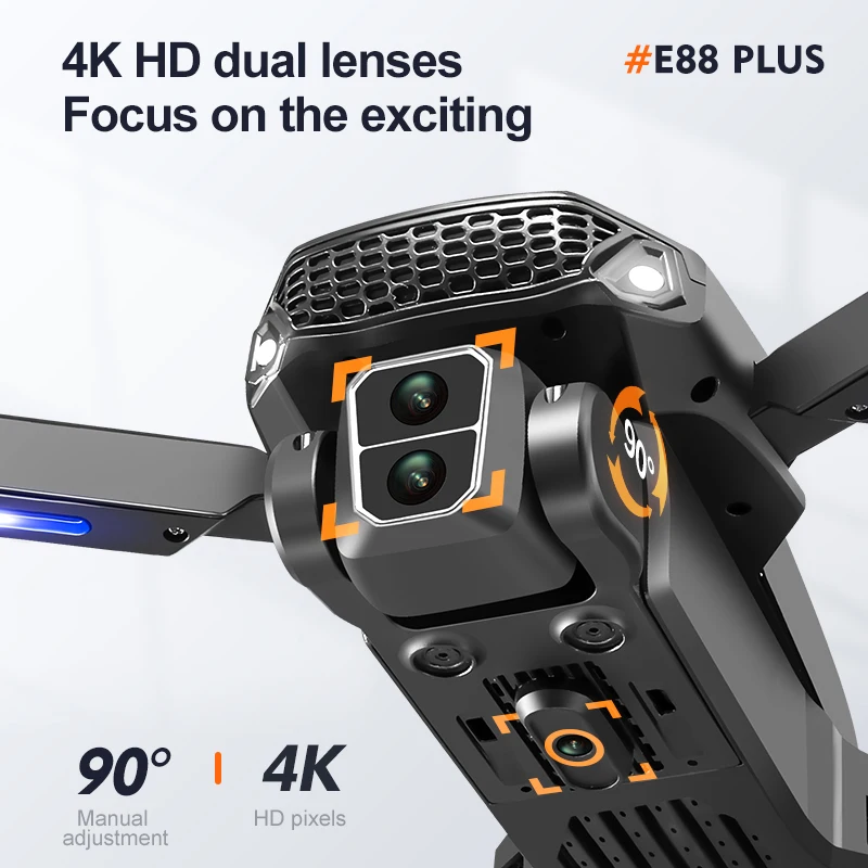 Nowy dron E88 Plus Quadcopter: – Rc Helicopter Case recenzja i cena