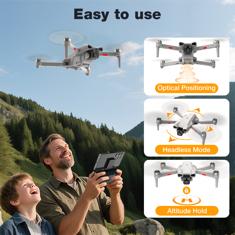 NOWY Gorący Dron L017 Pro Bezs – Rc Helicopter Case recenzja i cena