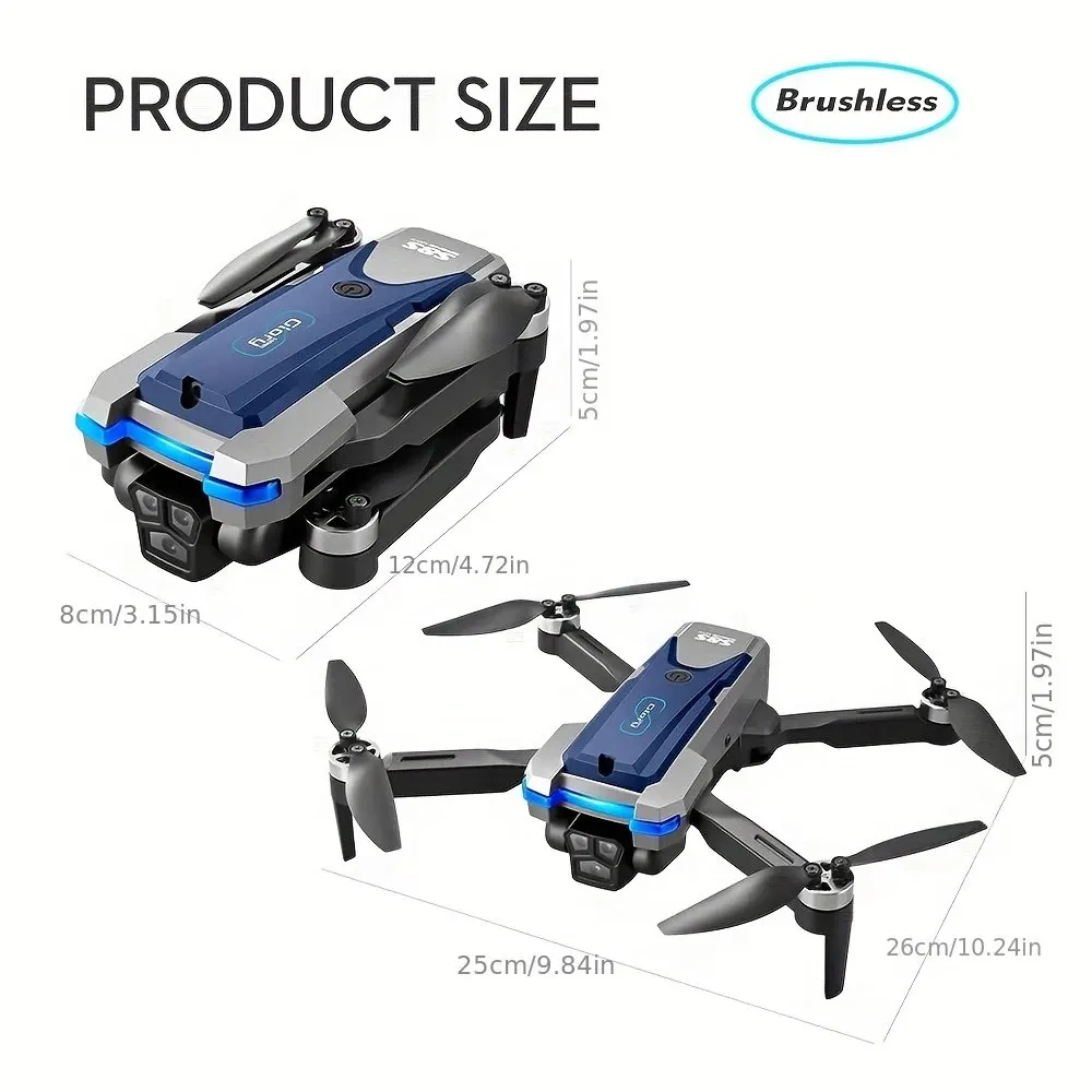 S8S GPS Drone 5G Wifi 8K HD Du – Rc Helicopter Case recenzja i cena