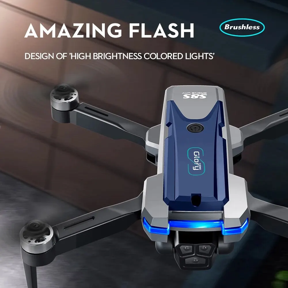 S8S GPS Drone 5G Wifi 8K HD Du – Rc Helicopter Case recenzja i cena